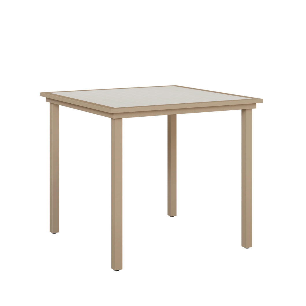 Vida 44″ Square Poly Bar Table