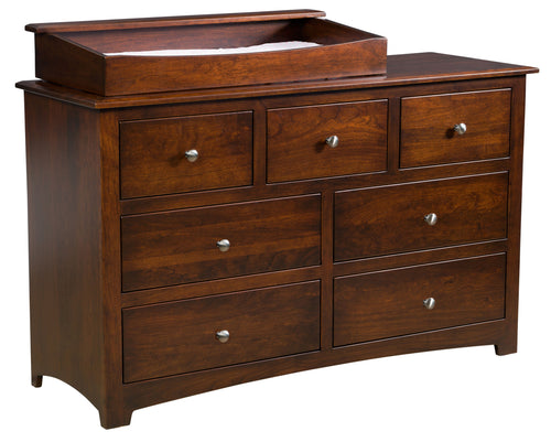 Monterey 7-Drawer Dresser w/Box Top